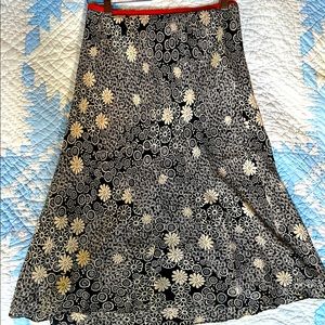 Sundance Silk Kimono Fabric Skirt 8